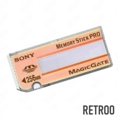 Sony MemoryStick Pro 256MB Mirror-Peach MagicGate Phones/Cameras/Bravia MSX256 - Image 1 of 2