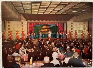 Tokyo, Japan IMPERIAL HOTEL THEATRE RESTAURANT/Performance 4X6 Vintage Postcard - Picture 1 of 2