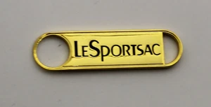 LeSportsac Logo Inciso Cerniera Pull Oro - Foto 1 di 2
