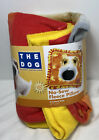The Dog Collection Blanket Kit Fleece No-Sew Pillow Craft Kit Opened