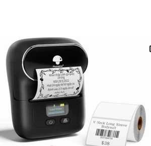 Máquina para hacer etiquetas phomemo M110 impresora térmica portátil Bluetooth con 1 etiqueta - Imagen 1 de 3