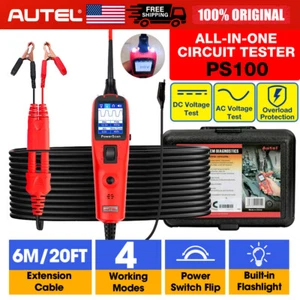 Autel PowerScan PS100 Circuit Tester Electrical Diagnostic Power Probe 12V/24V - Picture 1 of 12