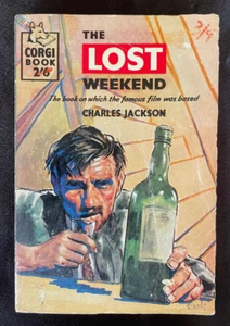 The Lost Weekend by Charles Jackson, 1958 Vintage Paperback, A Corgi Book - Picture 1 of 4
