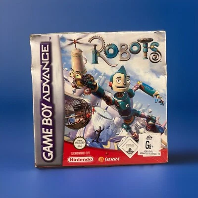 NEW Robots Nintendo Game Boy Advance 2005 Sealed Comp Video Complete GBA - Image 1 of 4