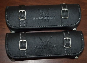 Sansibar Sylt Brillenetui Etui Tasche für Brille Sonnenbrille Schwarz / 2er Set