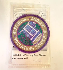 Vtg Andrew Jackson's Hermitage House Tennessee Embroidered Trailblazer Patch NOS - Picture 1 of 4