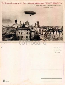 Trento Cité '-propaganda WW1 Aviation Orientable 1918-C23-42 - Picture 1 of 1