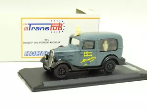 MINIROUTE Transpub Resina 1/43 - Peugeot 301 Furgone Michelin - Foto 1 di 2