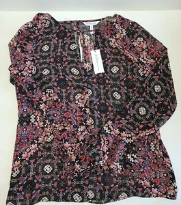 Bcbgeneration transparentes Top geblümt Damengröße Large - Bild 1 von 6