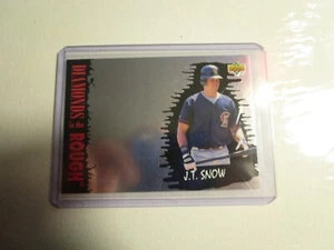 1993 Upper Deck Diamond Gallery /123600 JT Snow #35 Rookie RC - Picture 1 of 1