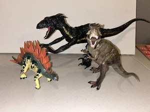 Lote Figuras Axrion Dinosaurios No Identificados Parque Jurásico? ¡Único! - Imagen 1 de 4