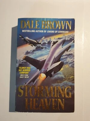 DALE BROWN Storming Heaven Paperback Used; Good Book 1995 - image 1 of 4