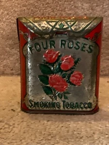 Lata de tabaco con bisagras Four Roses - Imagen 1 de 6