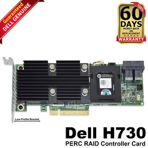 Dell PERC H730 12GB SAS PCIe 3.0 x8 RAID Controller Card with 1GB Cache 5P6JK - Afbeelding 1 van 10