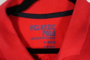 Old Navy Polo Shirt Men Red The Classic Short Sleeve Casual Golf Size M - Picture 1 of 2