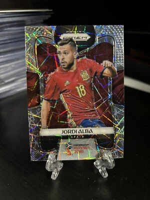 2018 Panini Prizm World Cup - Lazer Prizm #203 Jordi Alba - Image 1 of 2