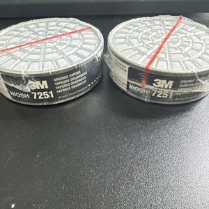 3M MSHA 3224B Permissible Chemical Cartridge 3M Control No. 7251 NIOSH 2pk. 1245 - Picture 1 of 1