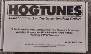 Hogtones Model 902.2-AA Front Speakers Pair w/Manuel 2006 or Newer Only NOB - Picture 1 of 14