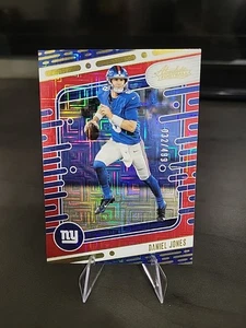 2024 Panini Absolute Daniel Jones Red Squares /499 - Picture 1 of 2