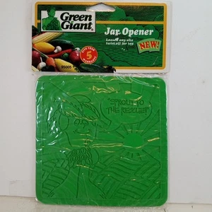 Vintage 1994 grüner riesiger Sprossenglasöffner Rescue Pillsbury Küche ungeöffnet neu aus altem Lagerbestand neu in Verpackung - Bild 1 von 7