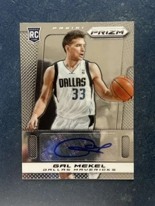 2013-14 Panini Prizm Gal Mekel Autografo Dallas Mavericks - Foto 1 di 2