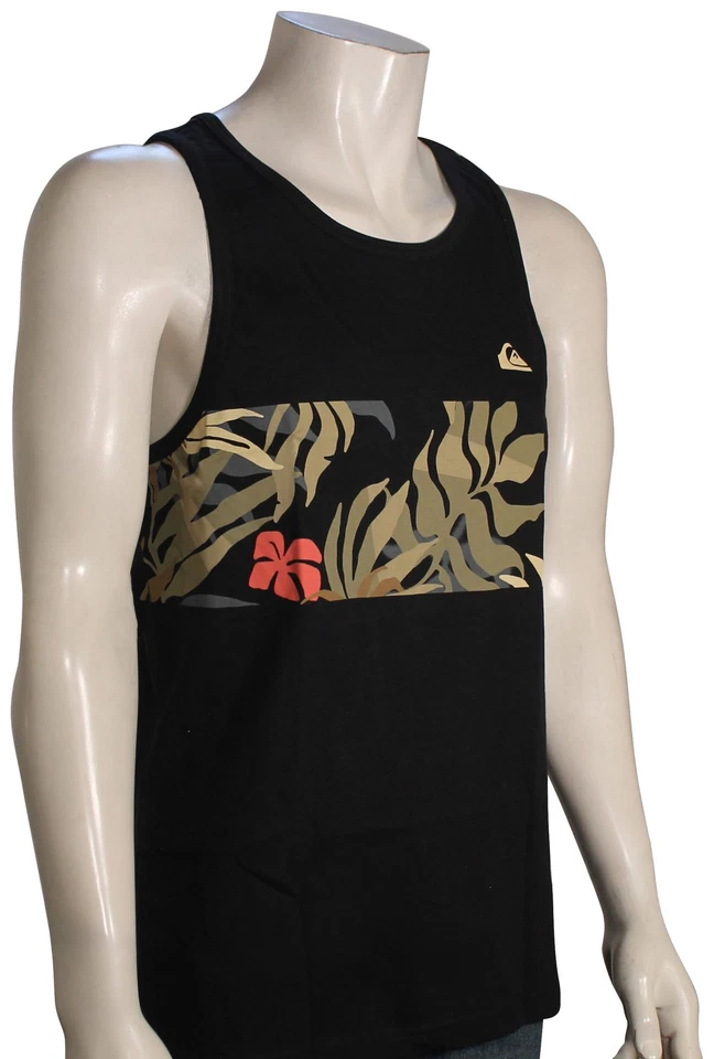 Quiksilver Blueweed Tank - Black - New - Image 1 of 1