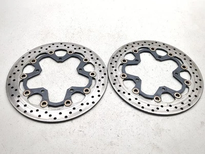Rotores de freno de disco delanteros 08-18 Suzuki Hayabusa GSX1300R Foto 1 de 4