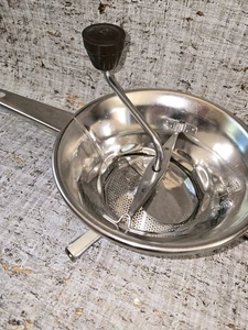 Vintage Moulin Legumes 1 Vegetable Mill #vintage #Kitchen #French #stainless - Picture 1 of 3