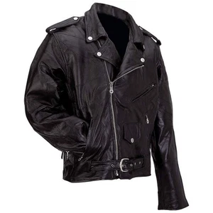 CHAQUETA MOTO ROCK CUERO-S - Imagen 1 de 2
