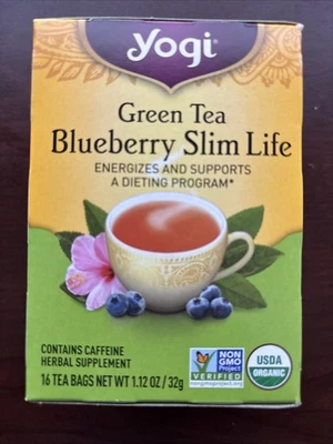 Зеленый чай черника тонкий жизни травяная добавка чай йоги Бесплатная доставка - Изображение 1 из 4