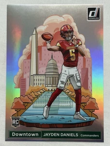 2024 Panini Donruss Optic Jayden Daniels Downtown JUMBO Oversize #16 ROTY (RC) - Picture 1 of 2