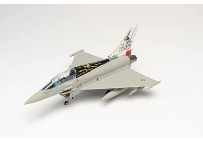 HERPA 580502 Aereo modello militare Eurofighter TF-2000A ITALIA Air Force 1:72 - Immagine 1 di 2
