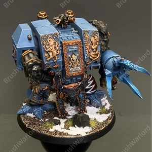 Warhammer 40K Bjorn The Fell-Handed Space Marines Space Wolves Painted Miniature - Picture 1 of 6