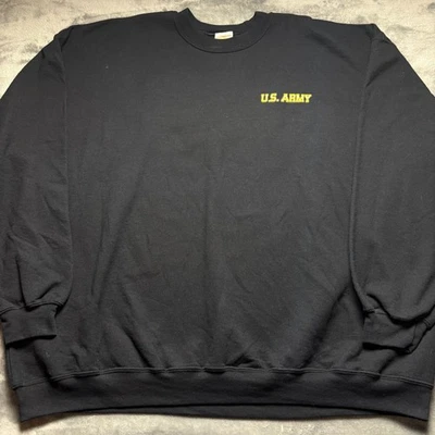 Sudadera De Colección Grunt Apparel Para Hombres 5XL Negra Logo Ejército de EE. UU. Esto Defenderemos Foto 1 de 4