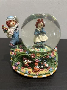 San Francisco Music Box Raggedy Ann “You Are My Sunshine” Water Globe Rare Works - Picture 1 of 12