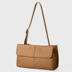 Modern Top Handle Purse Lightweight PU Handbag Roomy Interior Work Commute - Picture 1 of 11
