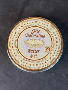 Vintage Pie Cutter Set 6 Thanksgiving Fall Baking Williams Sonoma - Picture 1 of 3