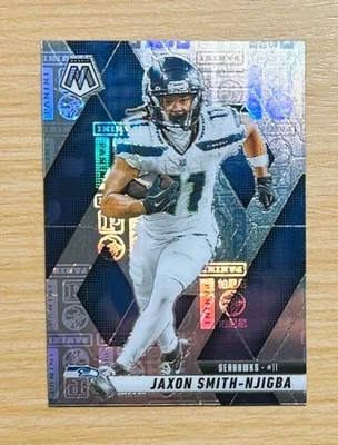 2025 Panini Mosaic Jaxon Smith-Njigba Silver Knight Prizm /149, Seahawks - Image 1 of 2
