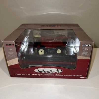 Case IH 7150 Heritage Combine 1/64 Authentics Series #10 ERTL 44176 - Image 1 of 4