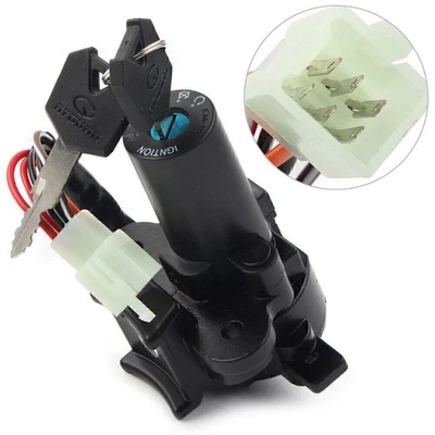 Fit Kawasaki KLX125 KLX250 KLX250S/SF 09-14 Ignition Switch Master Key Lock Set — 第 1/4 张图片