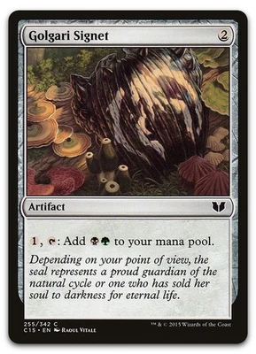 Golgari Signet #255 (NM) Commander 2015 C15 Magic MTG - Image 1 of 2