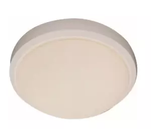 Bliss 11 in. 1-Light White Flush Mount Kitchen Ceiling Light Fixture - Picture 1 of 5