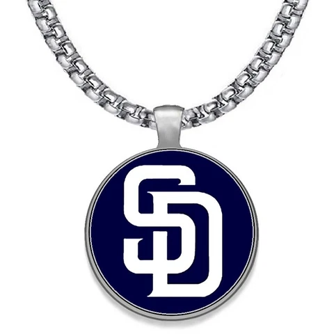 Large San Diego Padres Mens 24" Chain Pendant Necklace FREE SHIP' D30 Cover