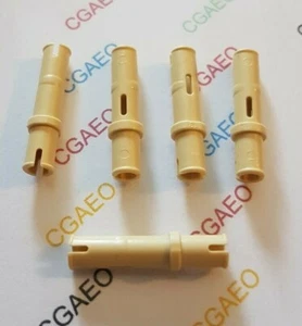 5 X Lego 32556 Pin Long without Friction Ridges Lengthwise (tan) - Imagen 1 de 1