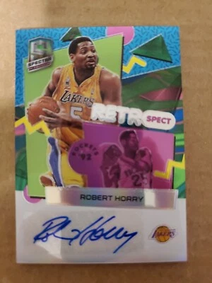 2021-22 Panini Spectra ROBERT HORRY RETROSPECT AUTO Green /5 Lakers #RSA-RHO !!! - Image 1 of 2