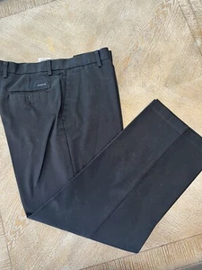 Dockers D3 Mens Pants 38X30 Black Flat Front Mid Rise Straight Leg - Picture 1 of 7