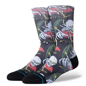 Calcetines unisex Stance Palm Slayer Crew Black negros - Imagen 1 de 3
