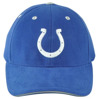 NFL Indianapolis Colts XZ100 Blue Adjustable Adults Curved Bill Hat Cap - Image 1 of 4