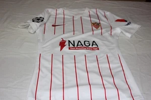 CAMISETA OFICIAL SEVILLA FC NIKE TALLA S CHAMPIONS LEAGUE DORSAL 16 J.NAVAS - Foto 1 di 2