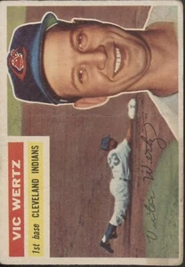 Vic Wertz 1956 Topps #300 Cleveland Indians VG #2 - Picture 1 of 3